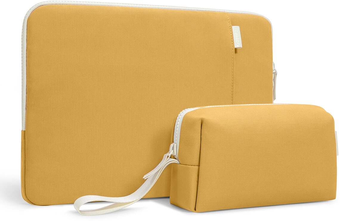 Tomtoc TheHer набор Defender-A23 Jelly Laptop Sleeve Kit (2-in-1) 13" Yellow