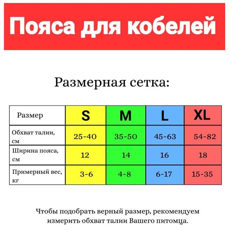 Пояса для кобелей Cliny 9шт р.L Нантонг Джиченг Нурсинг Пад Ко., ЛТД - фото №10