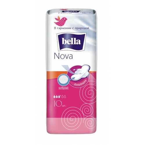 Bella Прокладки гигиенические Bella Nova Softiplait Air 10 шт