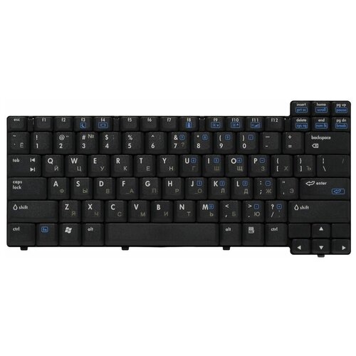 Клавиатура для ноутбуков HP Compaq NX8220, NC8230, NW8240 Point Stick, RU вентилятор кулер для ноутбука hp compaq nc6110 nc6120 nc6220 nc6230 nc8230 nw8240 nx6100