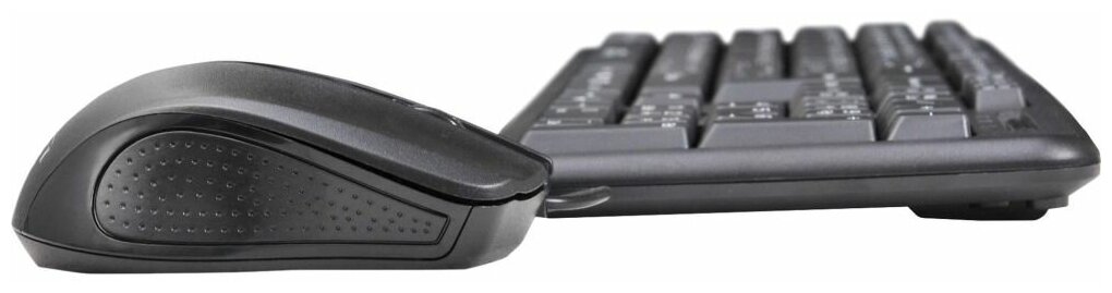 Клавиатура + мышь Oklick 600M клав:черный мышь:черный USB - фотография № 8
