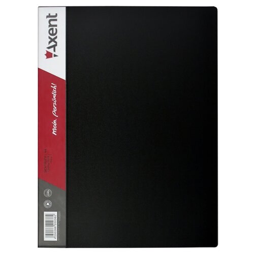 фото Axent дисплей-книга а4, 40 файлов черный