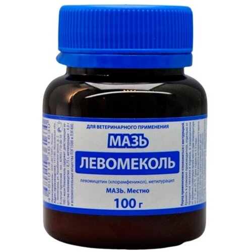 Мазь ВЕТТОРГ Левомеколь, 100 г, 1уп.