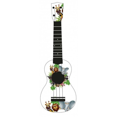 Wiki UK/ANIMALS Укулеле укулеле сопрано мятная с логотипом militon набор для начинающих музыкантов гавайская гитара