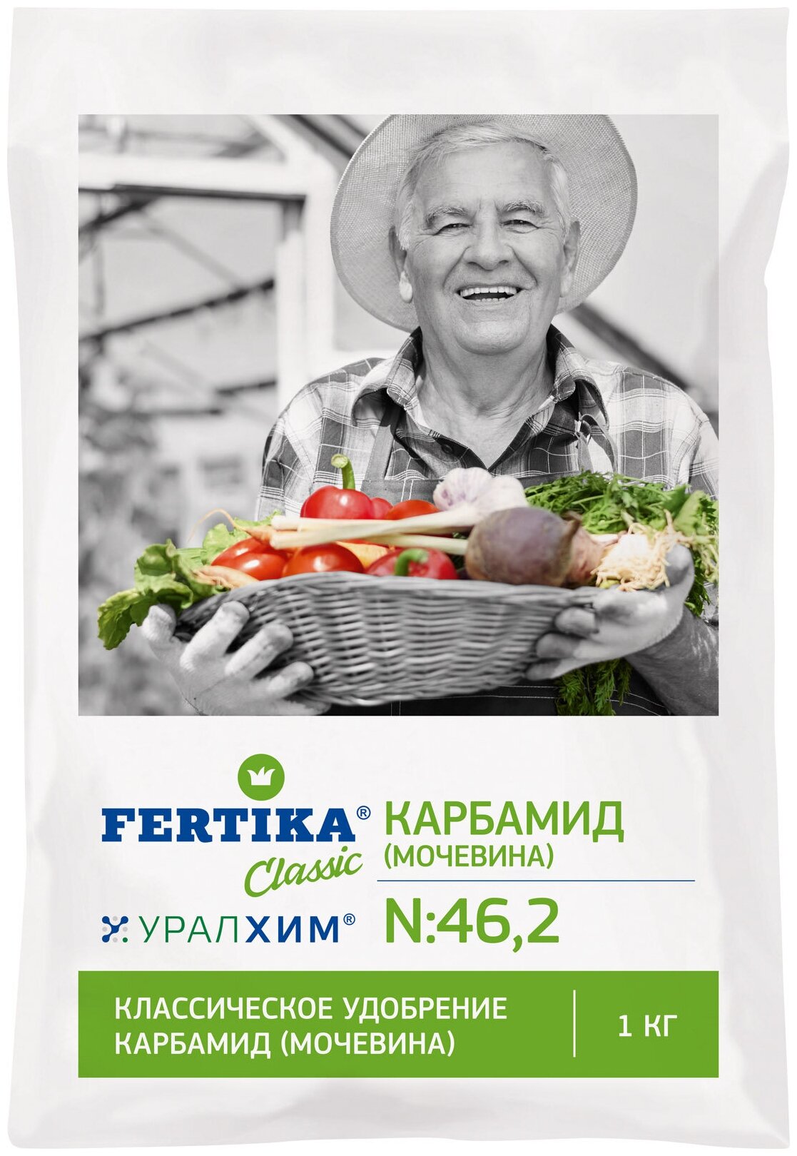 Удобрение FERTIKA Classic Карбамид (мочевина), 1 л, 1 кг, 1 уп.