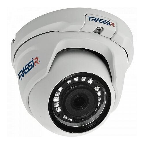 Камера видеонаблюдения IP Trassir TR-D2S5 3.6-3.6мм цв. корп: белый (TR-D2S5 (3.6 MM)) ip камера trassir tr d2s5 nopoe v2 3 6 мм