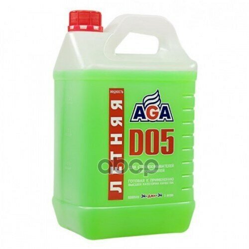 Жидкость Омывателя Летняя Aga D05 Готовая 4 Л Aga110d AGA арт AGA110D 499₽