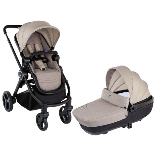 фото Универсальная коляска Chicco Duo Best Friend (2 в 1) beige