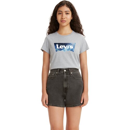 Футболка Levi's, хлопок, размер S, серый