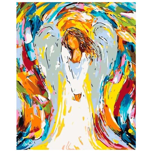 Картина по номерам Милый ангел, 40x50 см