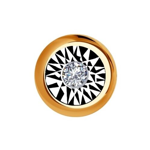 Подвеска ЗлатаМира, красное золото, 585 проба