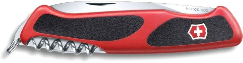 Нож перочинный Victorinox RangerGrip 68 (0.9553.C) 130мм 11функций красный/черный карт.коробка - фото №14