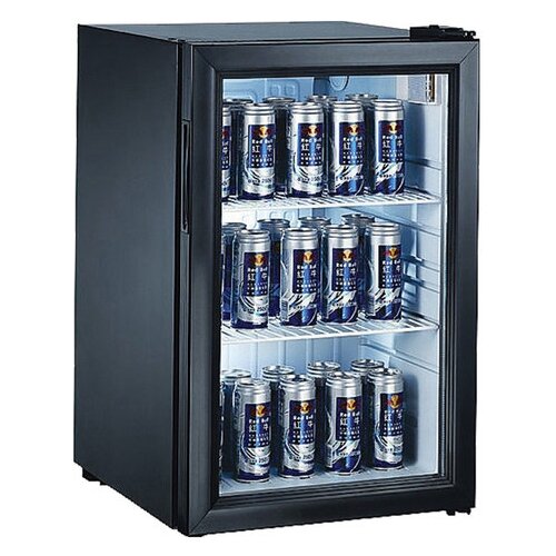 Холодильная витрина GASTRORAG "BC68-MS", общий объем 68 л, 68,6x43,5x50 см, черный, eqv00021309