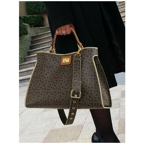 Сумка  классическая, коричневый