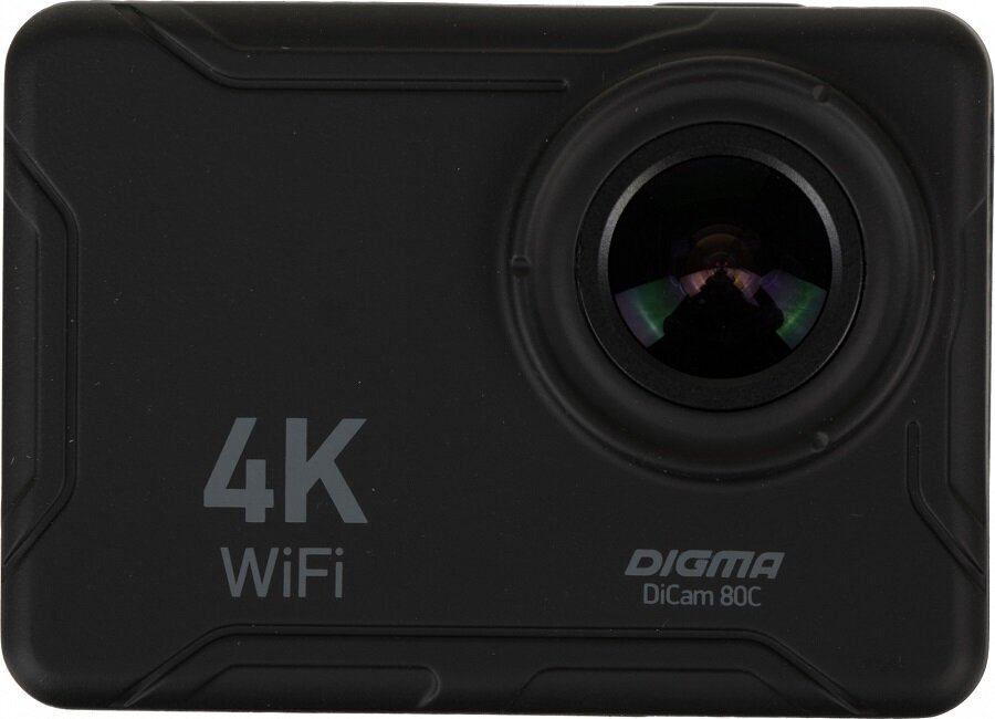 Экшн-камера Digma DiCam 80C DC80C black