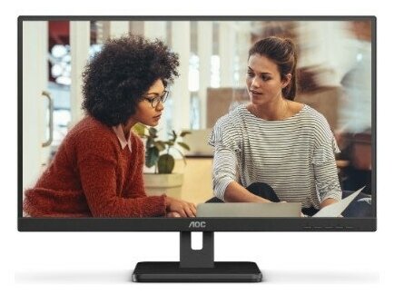 LCD AOC 23.8" 24E3UM черный {VA 1920x1080 75Hz 4ms 178/178 300cd 3000:1 8bit D-Sub 2xHDMI1.4 DisplayPort1.2 2xUSB3.2 AudioOut 2x2W VESA}