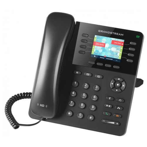 VoIP-телефон Grandstream GXP2135 черный voip телефон grandstream dp750 черный
