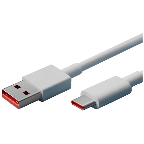Кабель 6A Type-C Fast Charging Data Cable белый