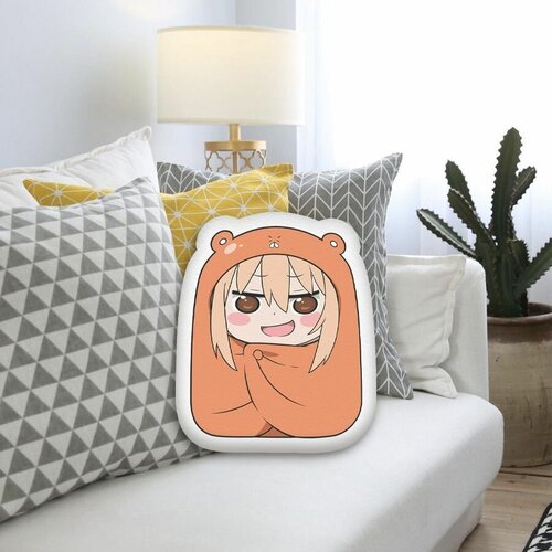 Мягкая фигурная подушка Чиби Himouto! Umaru-chan - Умару BCH0480 40см