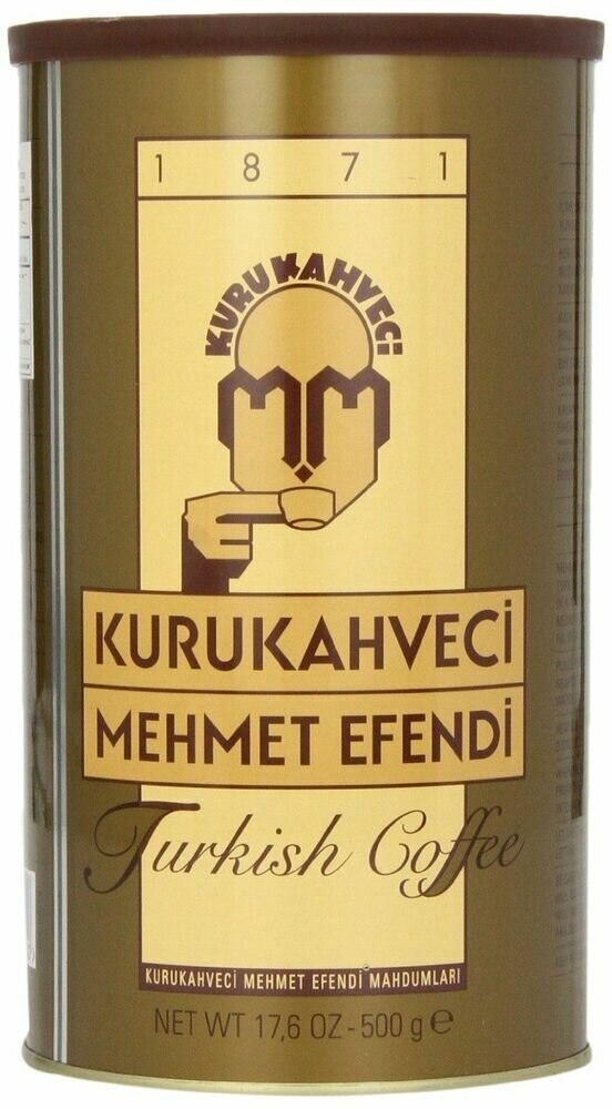 Кофе молотый MEHMET EFENDI 500 ГР, Жестяная банка