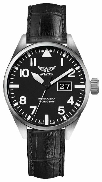 Наручные часы Aviator Airacobra V.1.22.0.148.4, черный