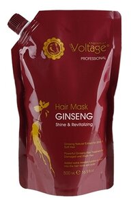 Фото Kharisma Voltage Маска для волос Блеск и восстановление GINSENG