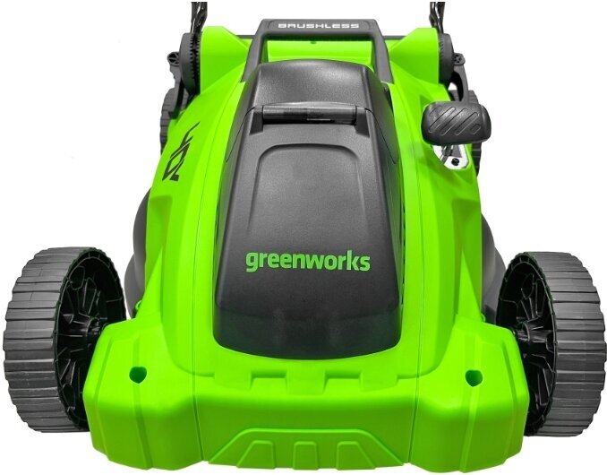 Аккумуляторная газонокосилка GreenWorks GD40LM16X 2517907 - фото №11