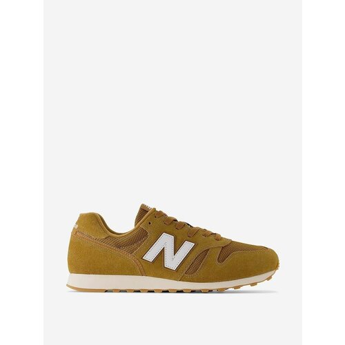 фото Кроссовки new balance 373, демисезон/лето, натуральная замша, полнота d, размер 40.5, коричневый