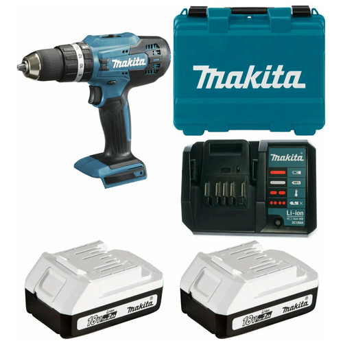 Шуруповерт аккумуляторный MAKITA HP488DWAE G-серия