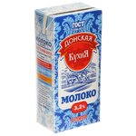 Молоко Донская кухня ультрапастеризованное 3.2%, 1 л - изображение