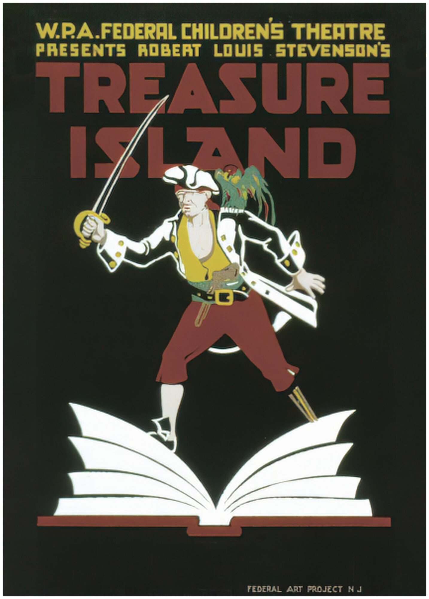 Постер / Плакат / Картина на холсте Остров сокровищ