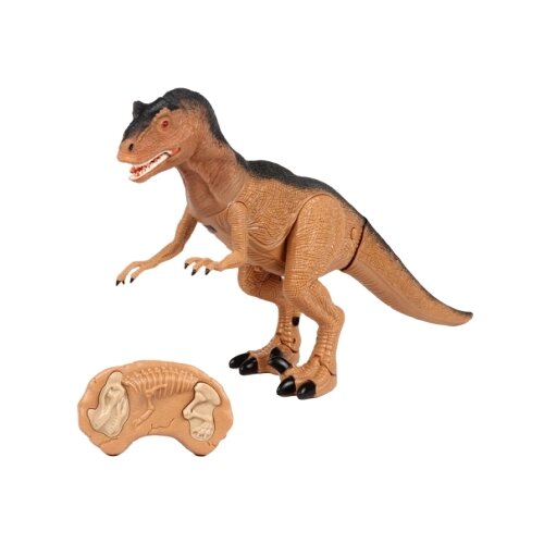 Робот Shantou Gepai Giganotosaurus RS6132, коричневый/черный dinosaurs island toys радиоуправляемый динозавр гигантозавр rs6132