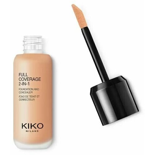 KIKO MILANO Тональное средство-корректор Full Coverage 2-in-1 Foundation & Concealer (30 Warm Rose)