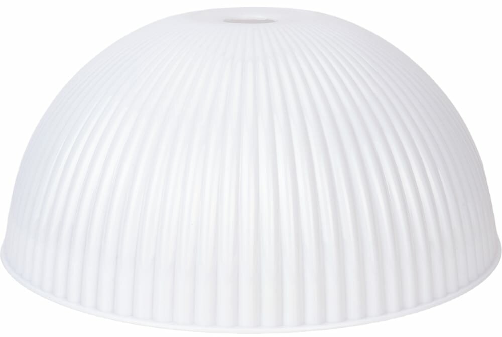 Запасной пластиковый плафон с направлением света вниз для светодиодной лампы / Плафон от подвесной люстры для LED ламп с цоколем Е27