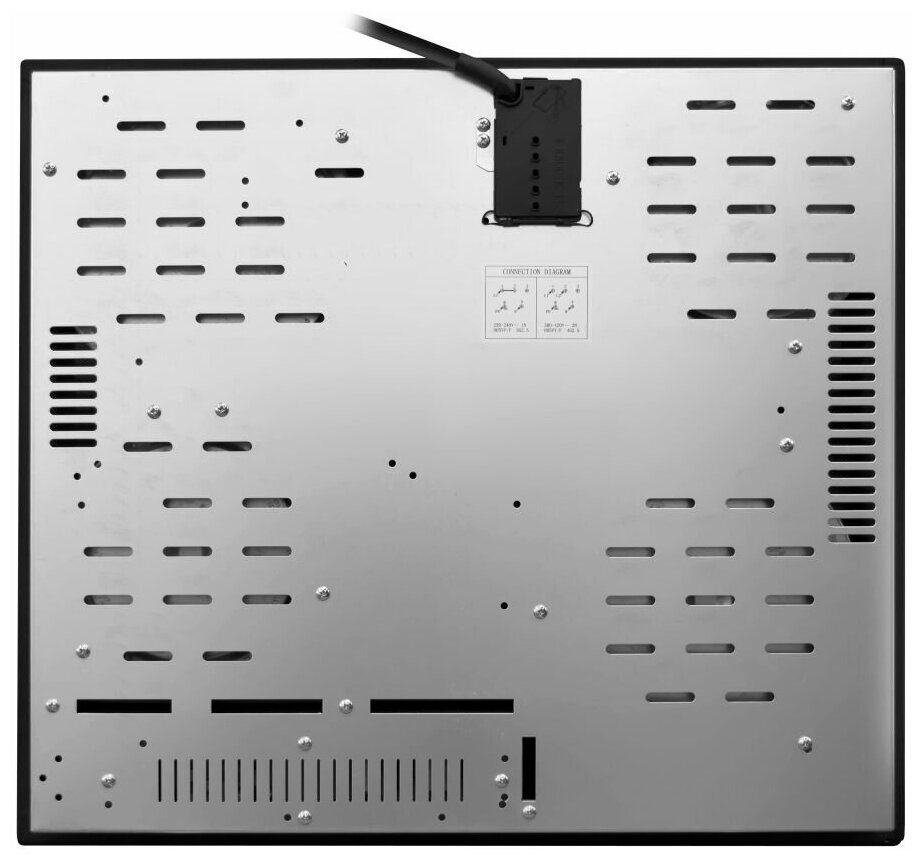 Встраиваемая электрическая панель Samtron AC-611bg чёрный - фотография № 3