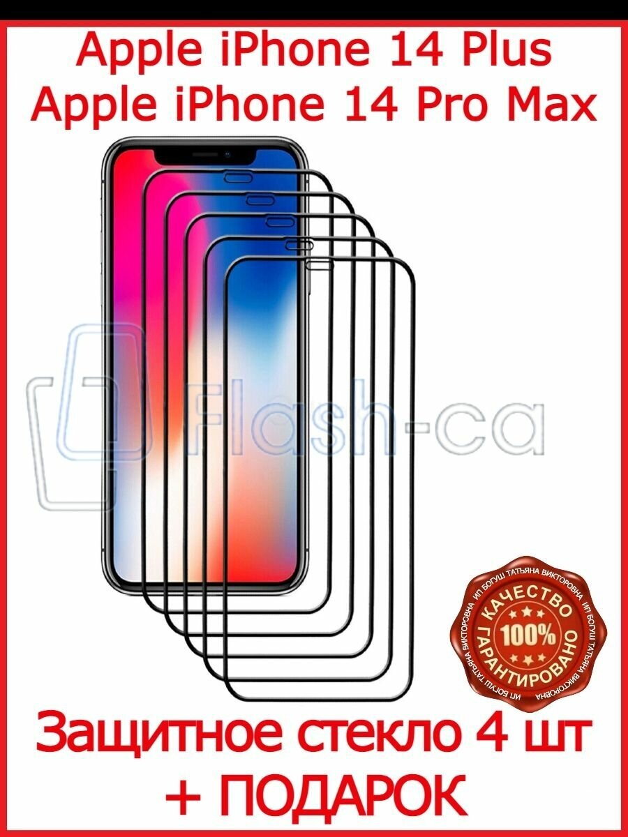 Защитное стекло для iPhone 14 Pro Max iPhone 14 Plus