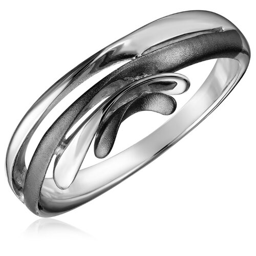 фото Бронницкий ювелир кольцо из серебра ss5610001, размер 17.5
