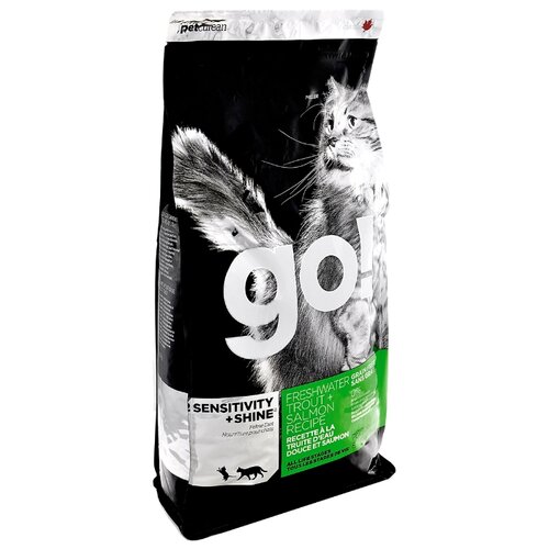 фото Корм для кошек GO! Sensitivity + Shine беззерновой, с лососем, с форелью 3.63 кг