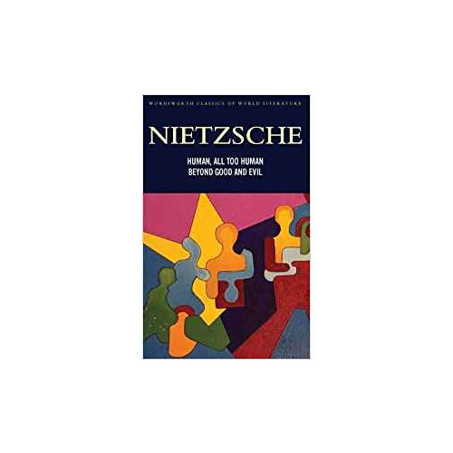 Nietzsche F. "Human, All Too Human & Beyond Good and Evil" газетная