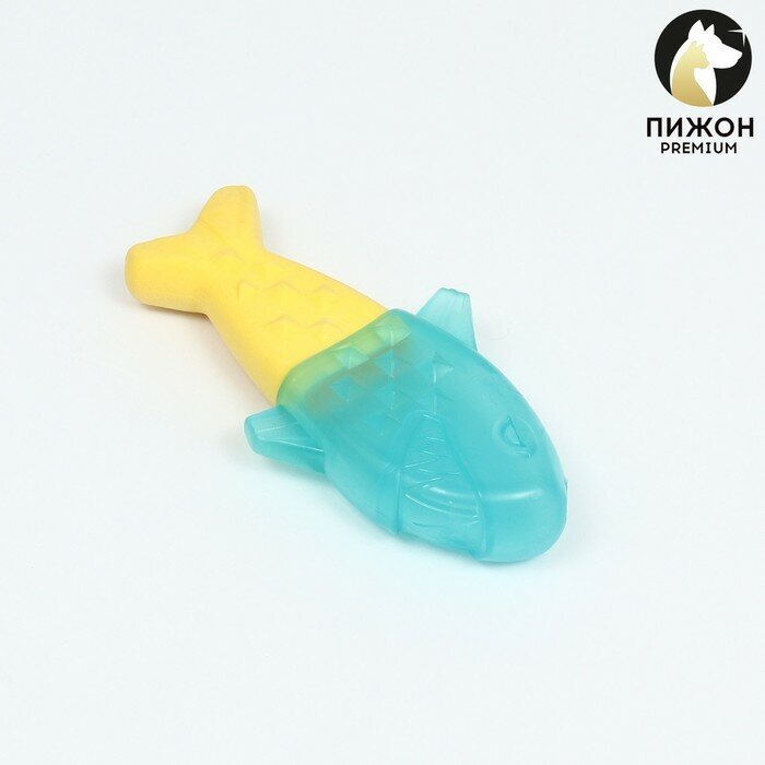 Игрушка из термопластичной резины "Акула" с охлаждающим эффектом, 17,5 см 9299012