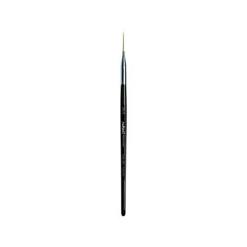 Купить RuNail, Кисть для дизайна Nail Art Nylon №00/5, 12 мм, Runail Professional, черный