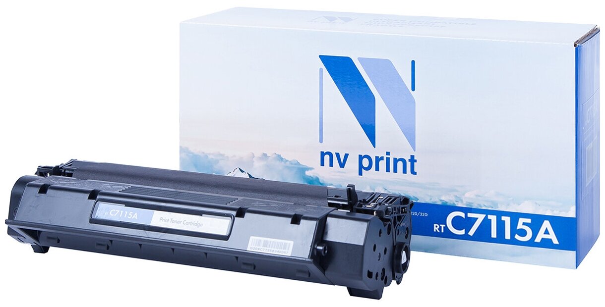 Лазерный картридж NV Print NV-C7115A для HP LaserJet 1000w, 1005w, 1200, 1200n, 1220, 3330mfp, 3380 (совместимый, чёрный, 2500 стр.)