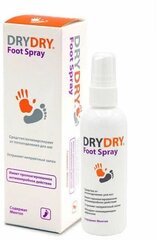 Средство для ног от потоотделения Foot Spray Dry Dry/Драй Драй 100мл