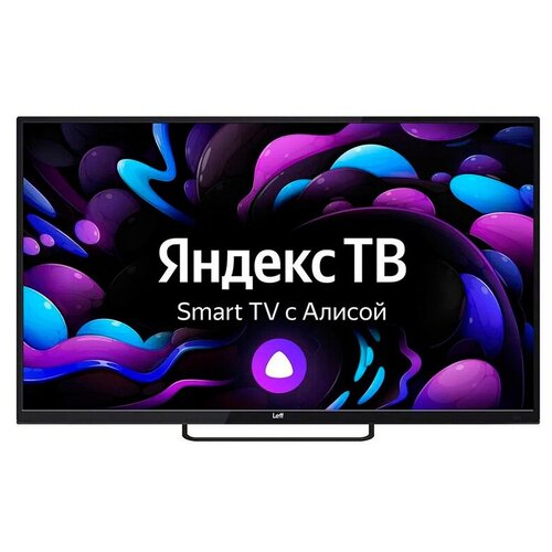 Телевизор LEFF 40F540S, черный