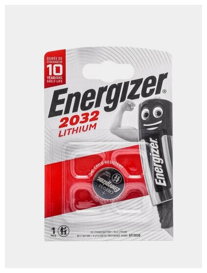 Батарейки литиевые Energizer 2032 2 шт - фото №6