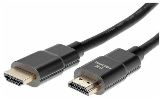 Кабель HDMI 19M/M,ver. 2.1, 8K@60 Hz 1m iOpen (Aopen/Qust) <ACG863-1M> VCOM Кабель AOpen/Qust HDMI (m)/HDMI (m) - 1 м (ACG863-1M) - фото №1