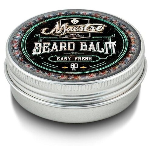 Maestro Beard Balm Easy Fresh - Бальзам для бороды Цитрус 60 мл