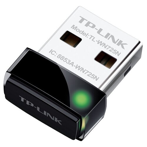 Wi-Fi адаптер TP-LINK TL-WN725N сетевой адаптер wifi tp link tl wn725n n150 usb 2 0