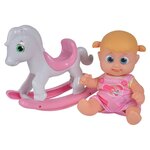Кукла bouncin' babies Бони с лошадкой-качалкой, 16 см, 803003 - изображение