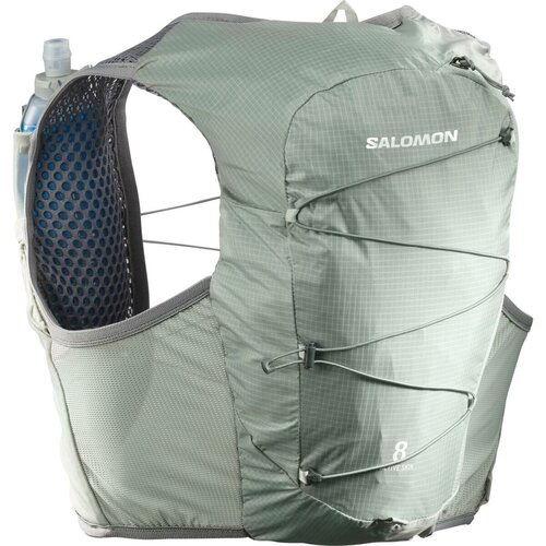 Рюкзак для бега Salomon Active Skin 8 Set, Ebony/Black, размер: L